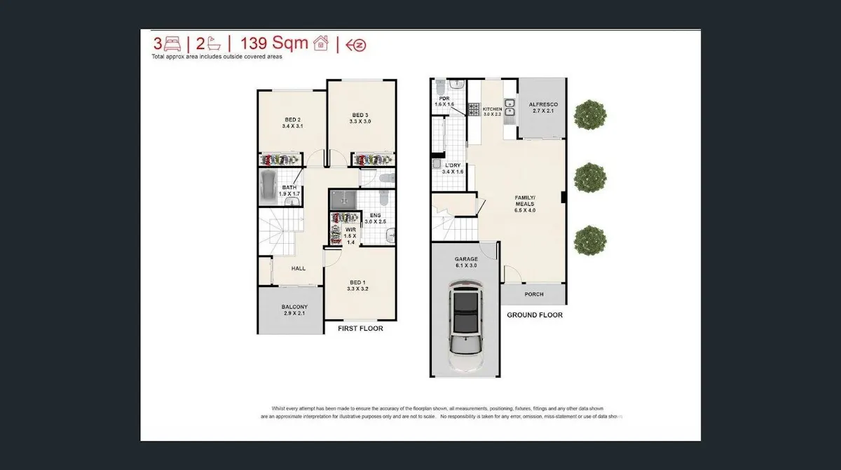 14/8 Highlands Street, Yarrabilba, QLD, 4207 - Floorplan 1
