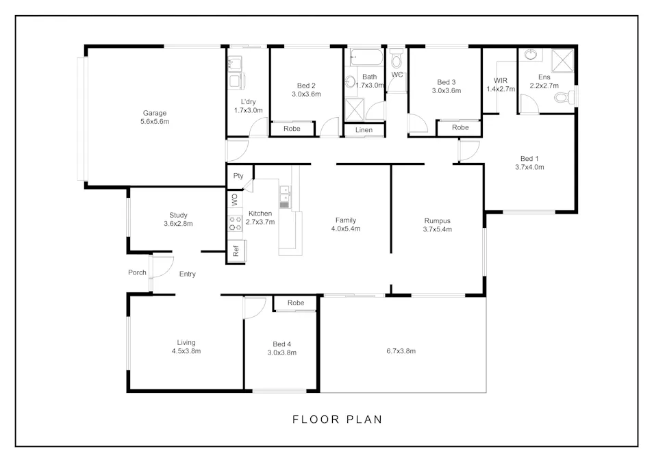 6/4 Harley Street, Shailer Park, QLD, 4128 - Floorplan 1