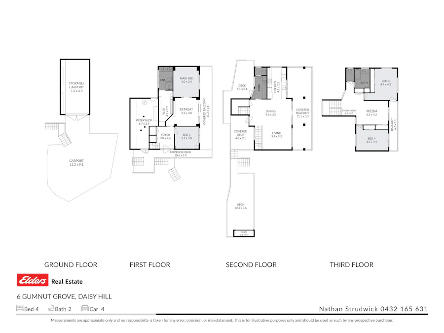 6 Gumnut Grove, Daisy Hill, QLD, 4127 - Floorplan 1