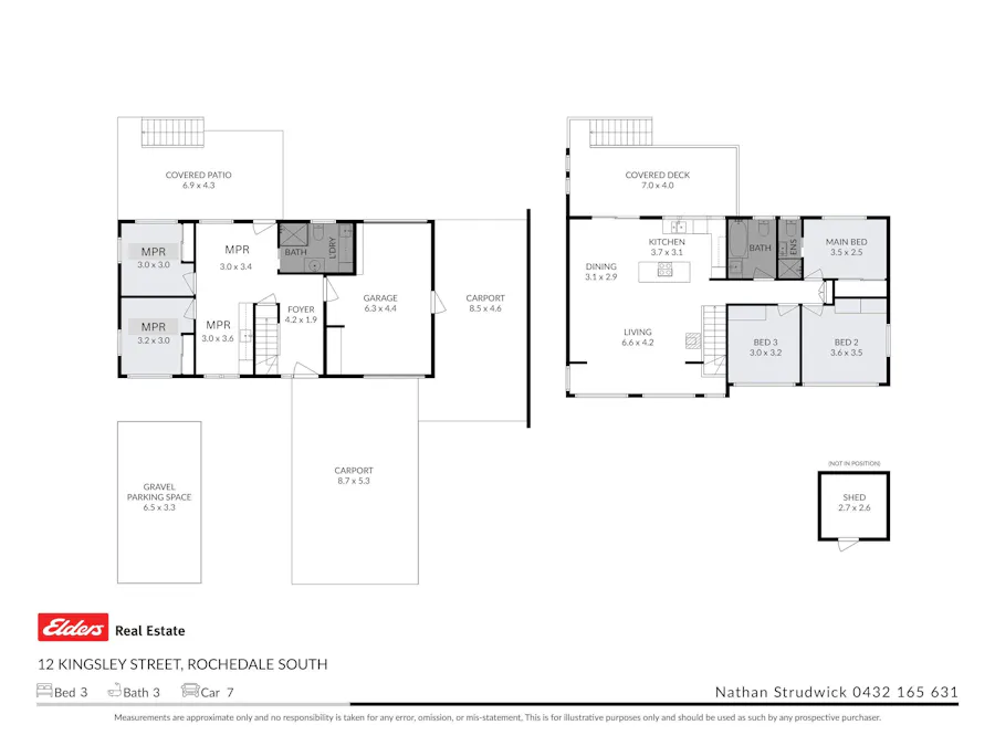 12 Kingsley Street, Rochedale South, QLD, 4123 - Floorplan 1