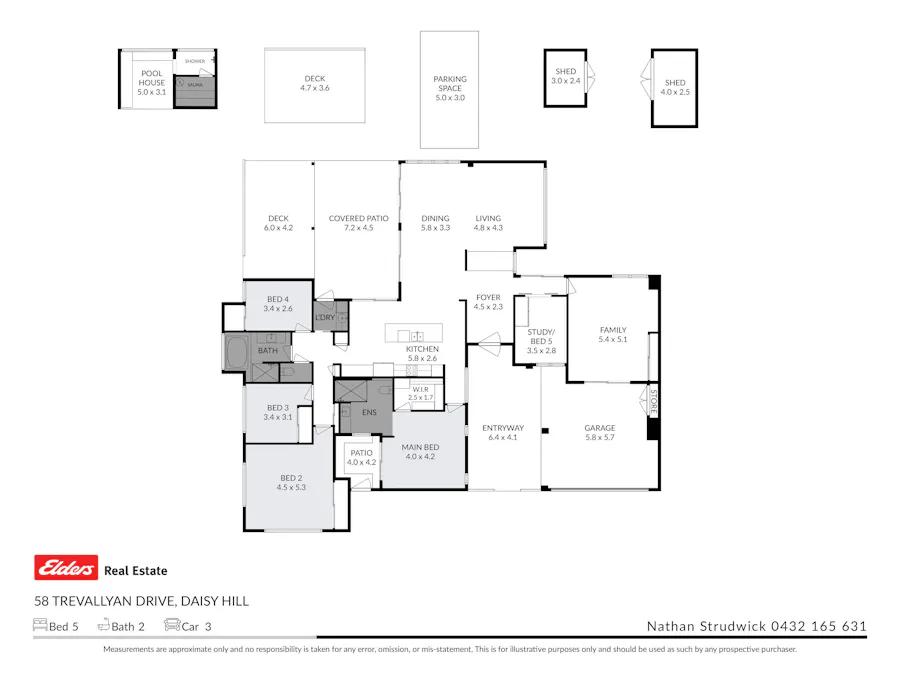 58 Trevallyan Drive, Daisy Hill, QLD, 4127 - Floorplan 1
