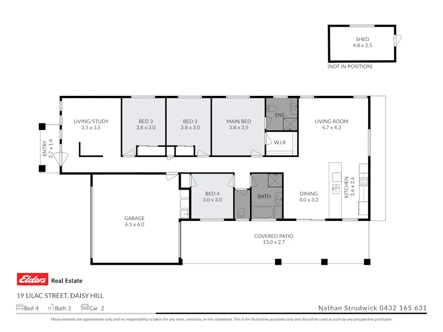 19 Lilac Street, Daisy Hill, QLD, 4127 - Floorplan 1