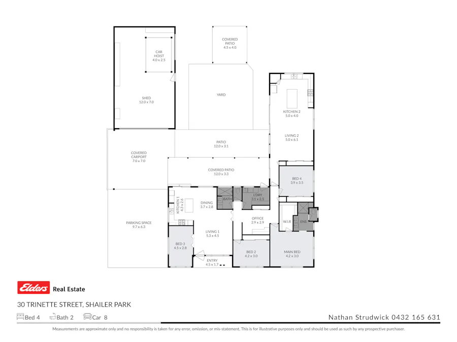 30 Trinette Street, Shailer Park, QLD, 4128 - Floorplan 1