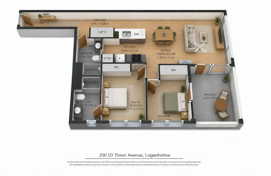 29/10 Timor Avenue, Loganholme, QLD, 4129 - Floorplan 1