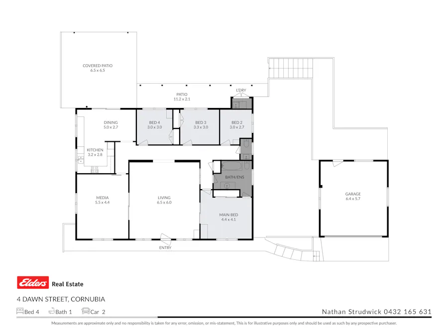 4 Dawn Street, Cornubia, QLD, 4130 - Floorplan 1