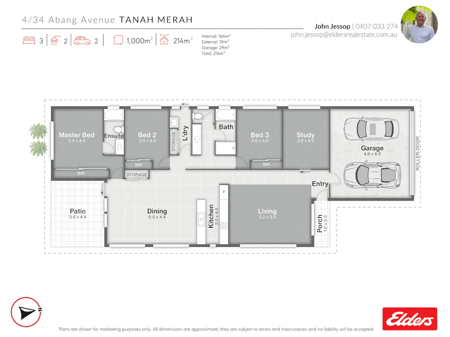 4/34 Abang Avenue, Tanah Merah, QLD, 4128 - Floorplan 1