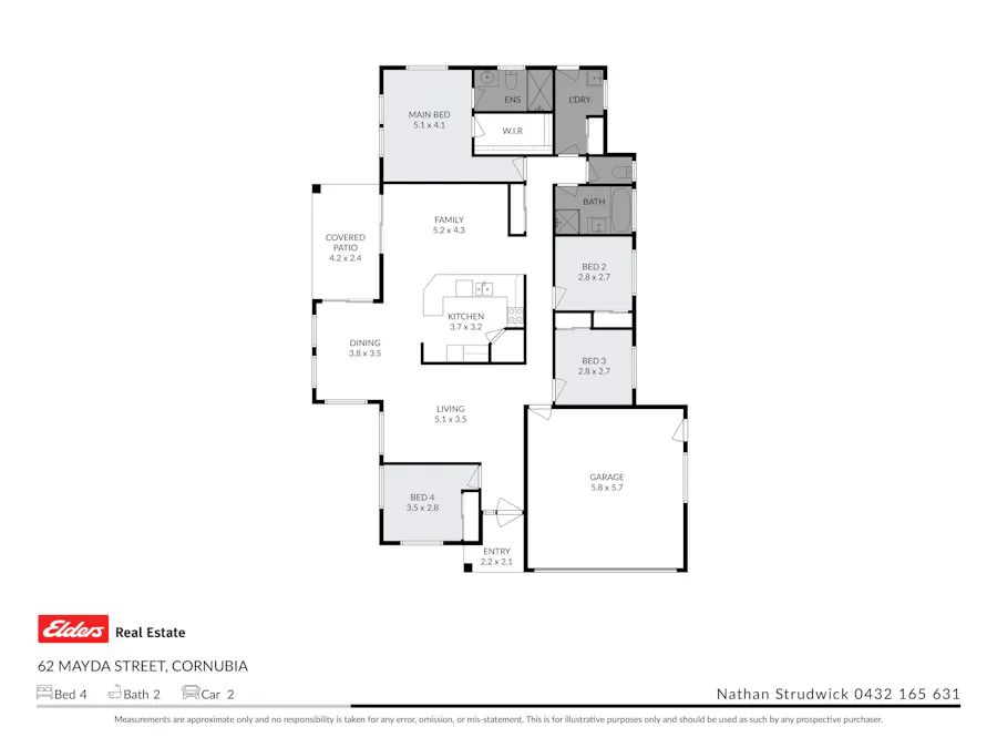 62 Mayda Street, Shailer Park, QLD, 4128 - Floorplan 1
