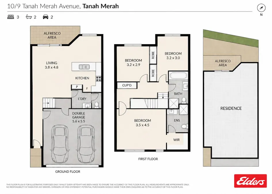 10/9 Tanah Merah Avenue, Tanah Merah, QLD, 4128 - Floorplan 1