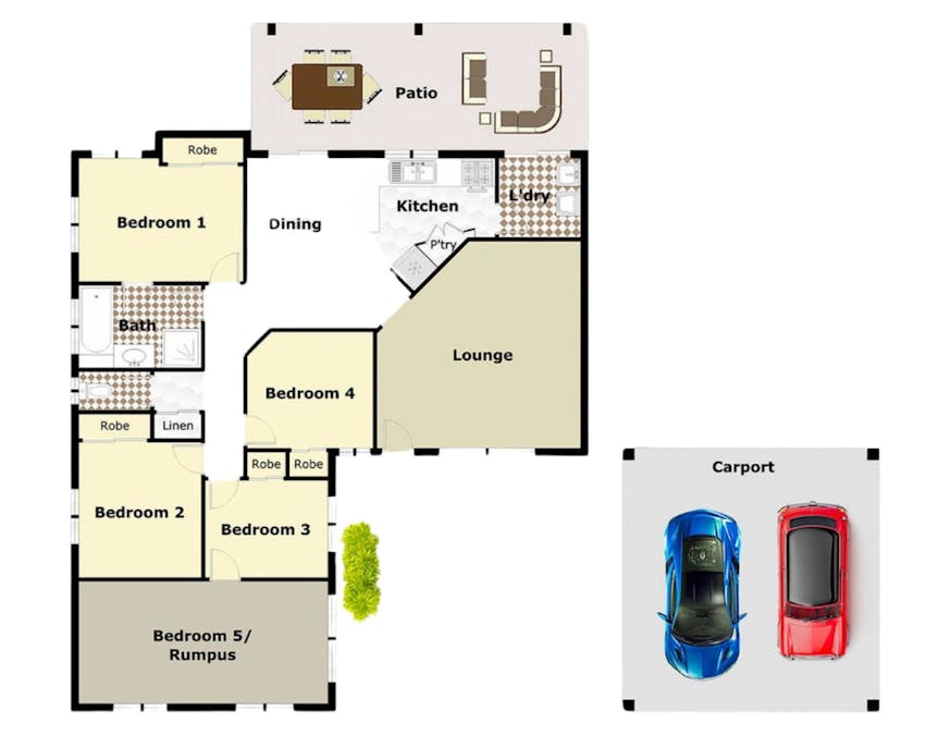 7 Seria Street, Tanah Merah, QLD, 4128 - Floorplan 1