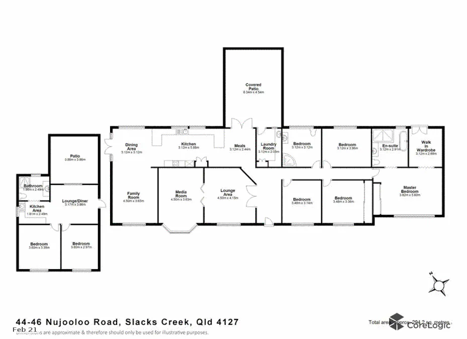 44-46 Nujooloo Road, Slacks Creek, QLD, 4127 - Floorplan 1