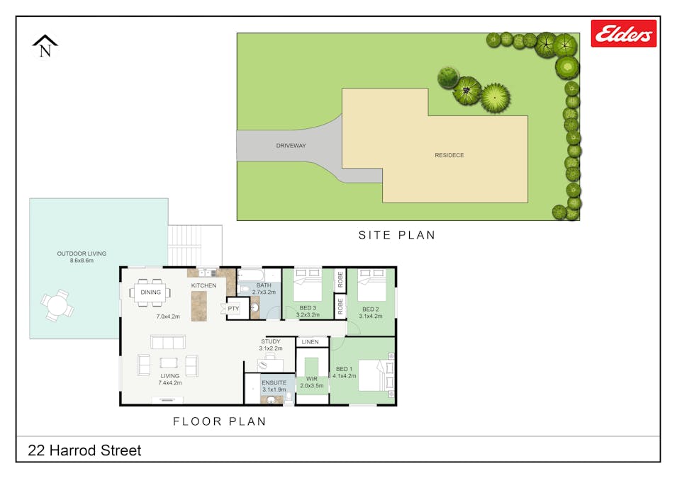 22 Harrod Street, Katherine, NT, 0850 - Floorplan 1