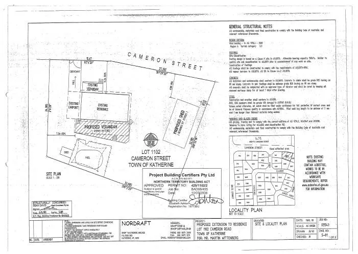 11 Cameron Street, Katherine, NT, 0850 - Floorplan 1