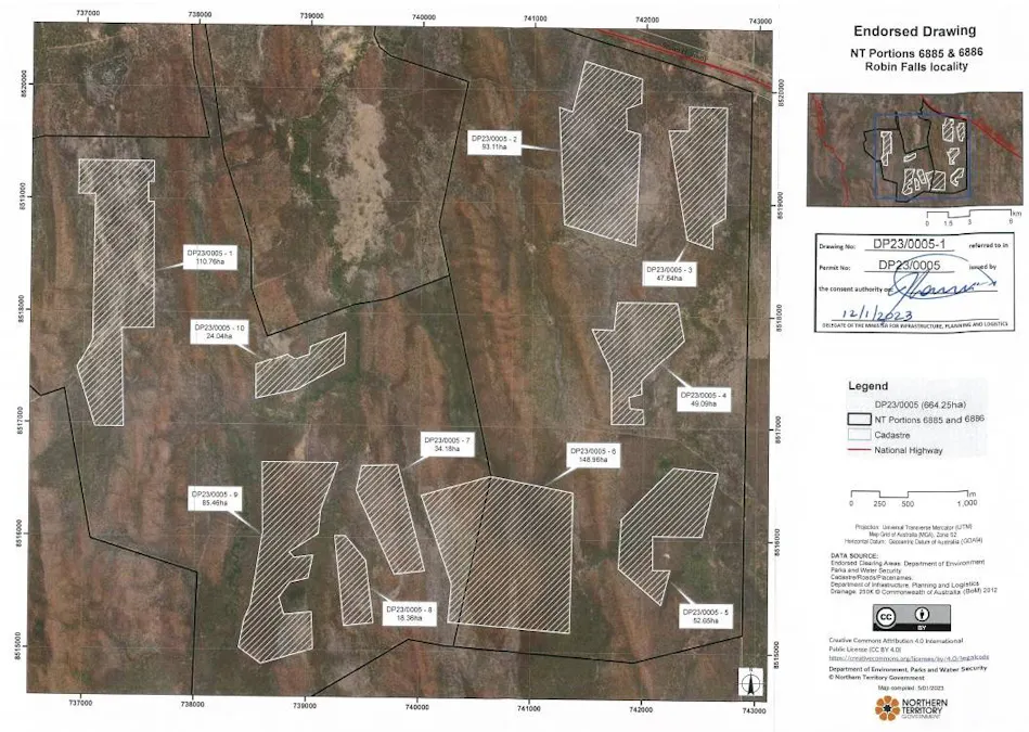 Robin Falls, NT, 0822 - Floorplan 1