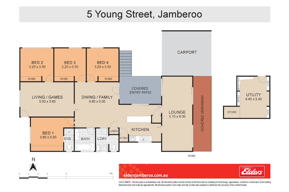 5 Young Street, Jamberoo, NSW, 2533 - Floorplan 1
