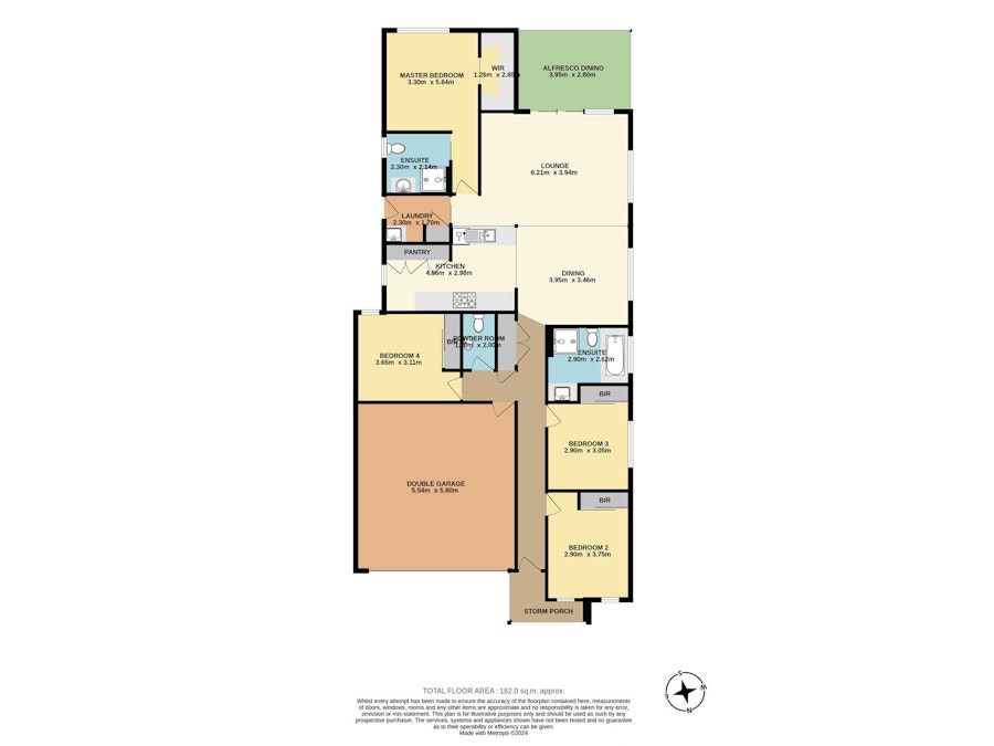 17  Shamrock Rise, Calderwood, NSW, 2527 - Floorplan 1