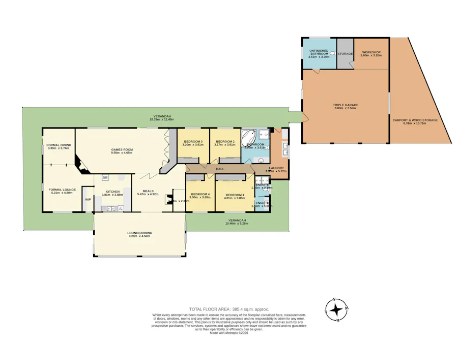411 Jamberoo Mountain Road, Jamberoo, NSW, 2533 - Floorplan 1