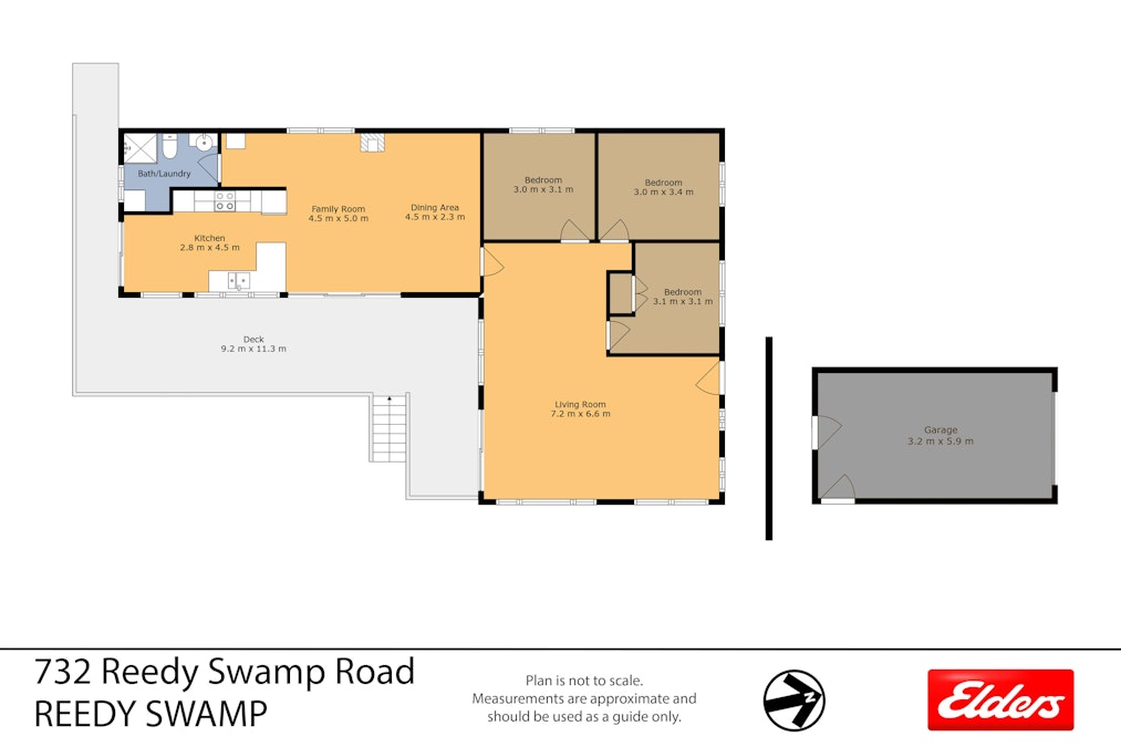 732 Reedy Swamp Road, Reedy Swamp, NSW, 2550 - Floorplan 1