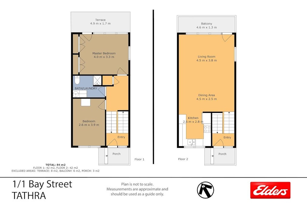 1/1 Bay Street, Tathra, NSW, 2550 - Floorplan 1