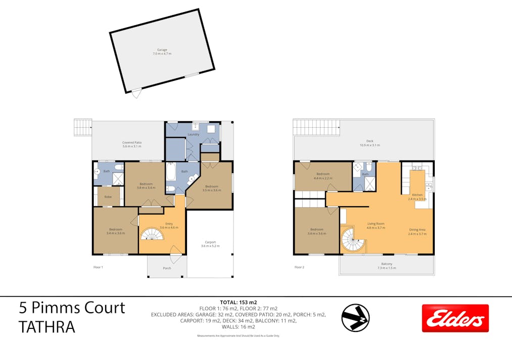 5  Pimms Court, Tathra, NSW, 2550 - Floorplan 1