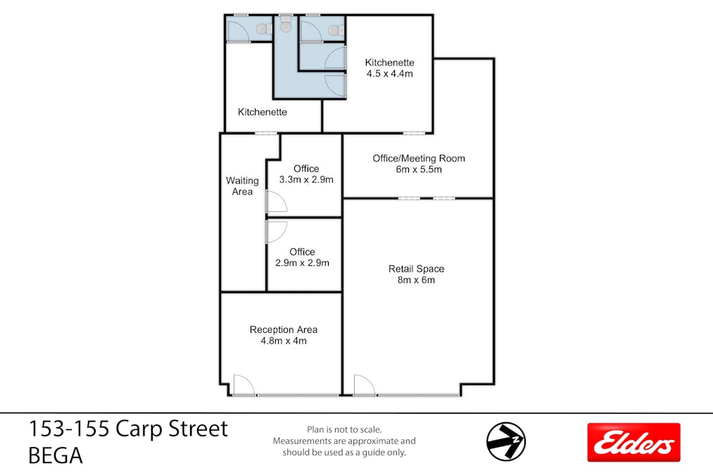 153-155 Carp Street, Bega, NSW, 2550 - Floorplan 1