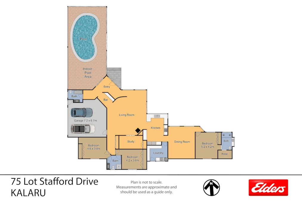 75 Lot Stafford Drive, Kalaru, NSW, 2550 - Floorplan 1