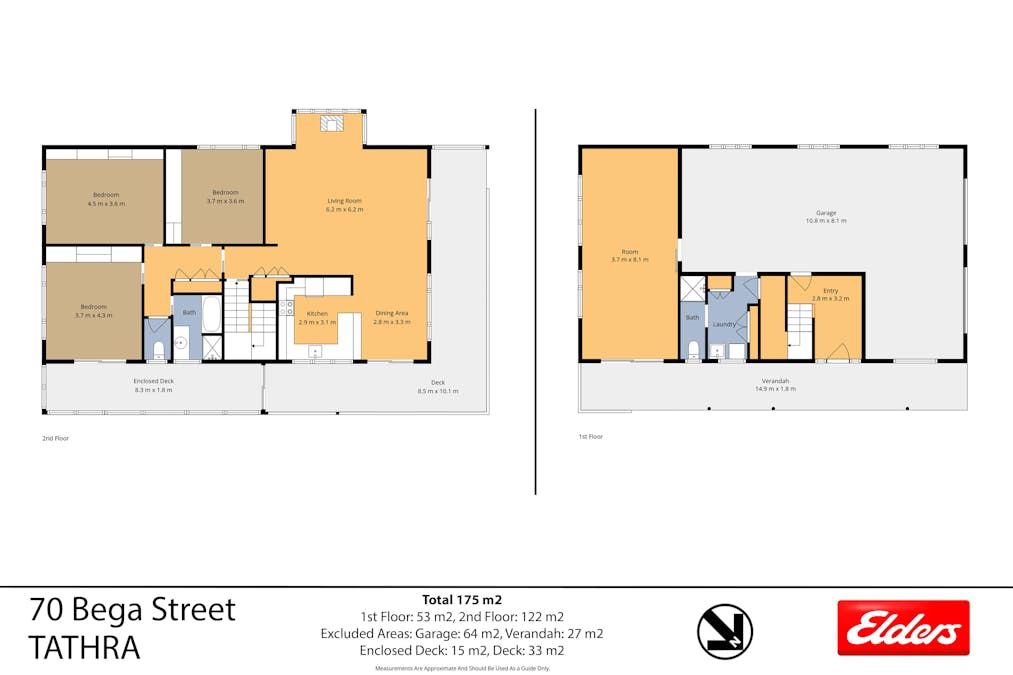 70 Bega Street, Tathra, NSW, 2550 - Floorplan 1
