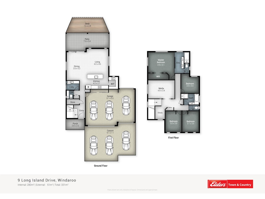 9 Long Island Drive, Windaroo, QLD, 4207 - Floorplan 1