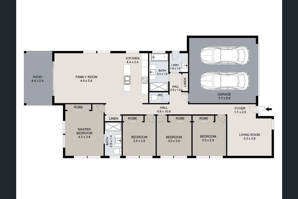 45 Mistral Crescent, Griffin, QLD, 4503 - Floorplan 1