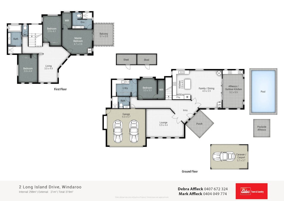 2 Long Island Drive, Windaroo, QLD, 4207 - Floorplan 1
