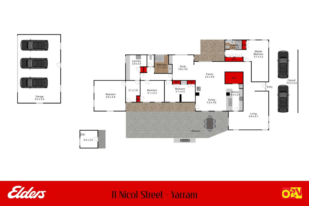 11 Nicol Street, Yarram, VIC, 3971 - Floorplan 1