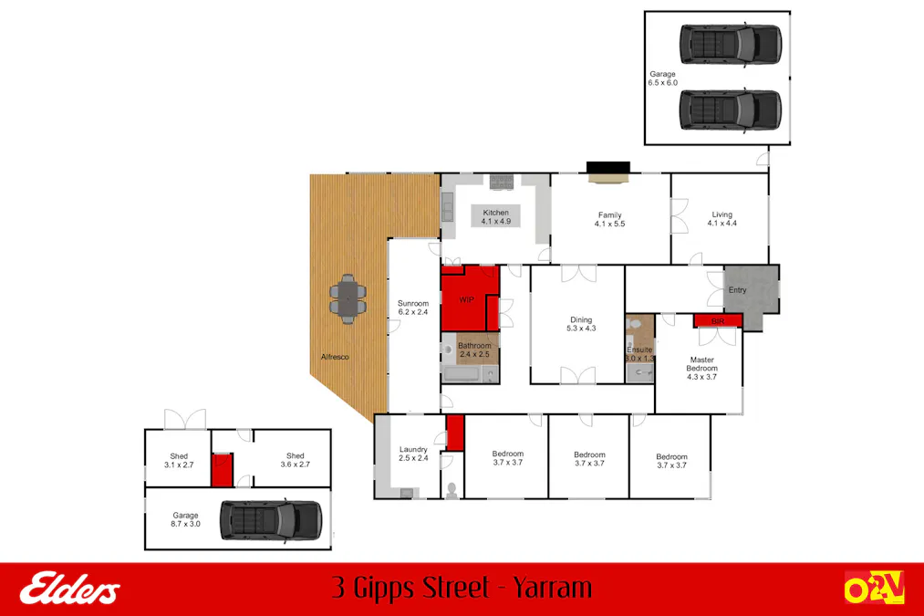 3 Gipps Street, Yarram, VIC, 3971 - Floorplan 1