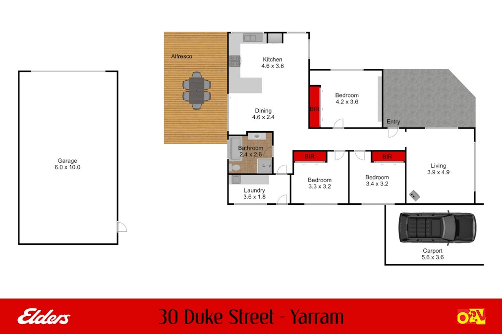 30 Duke Street, Yarram, VIC, 3971 - Floorplan 1