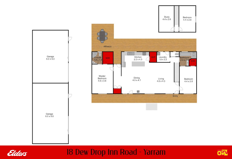 18 Dew Drop Inn Road, Yarram, VIC, 3971 - Floorplan 1