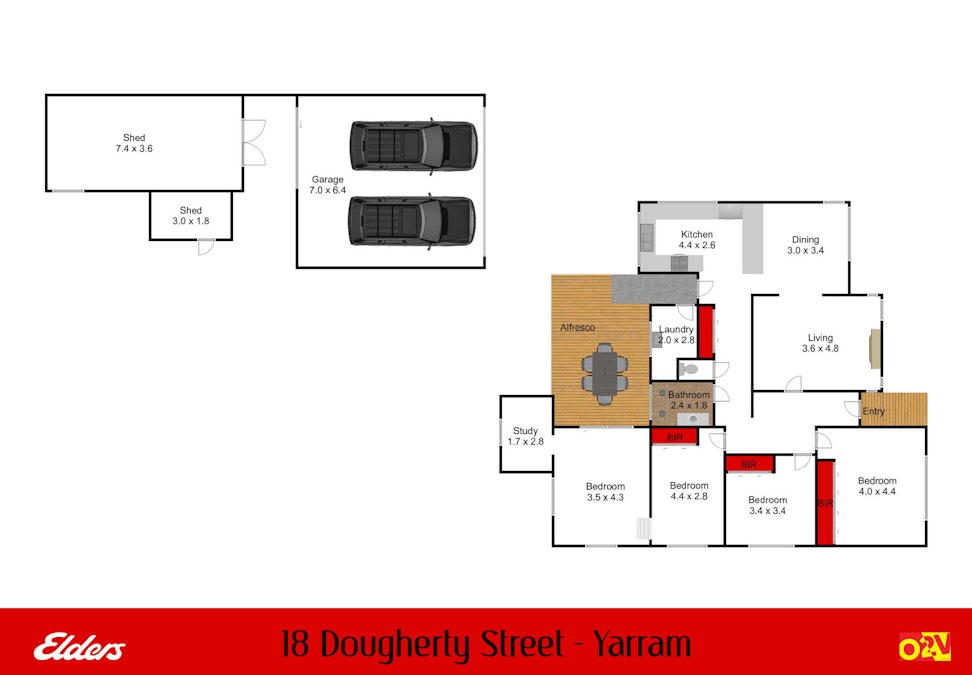 18 Dougherty Street, Yarram, VIC, 3971 - Floorplan 1