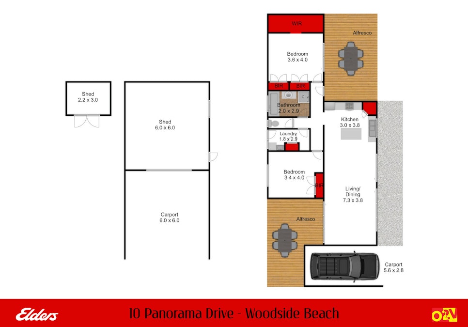 10  Panorama Drive, Woodside Beach, VIC, 3874 - Floorplan 1
