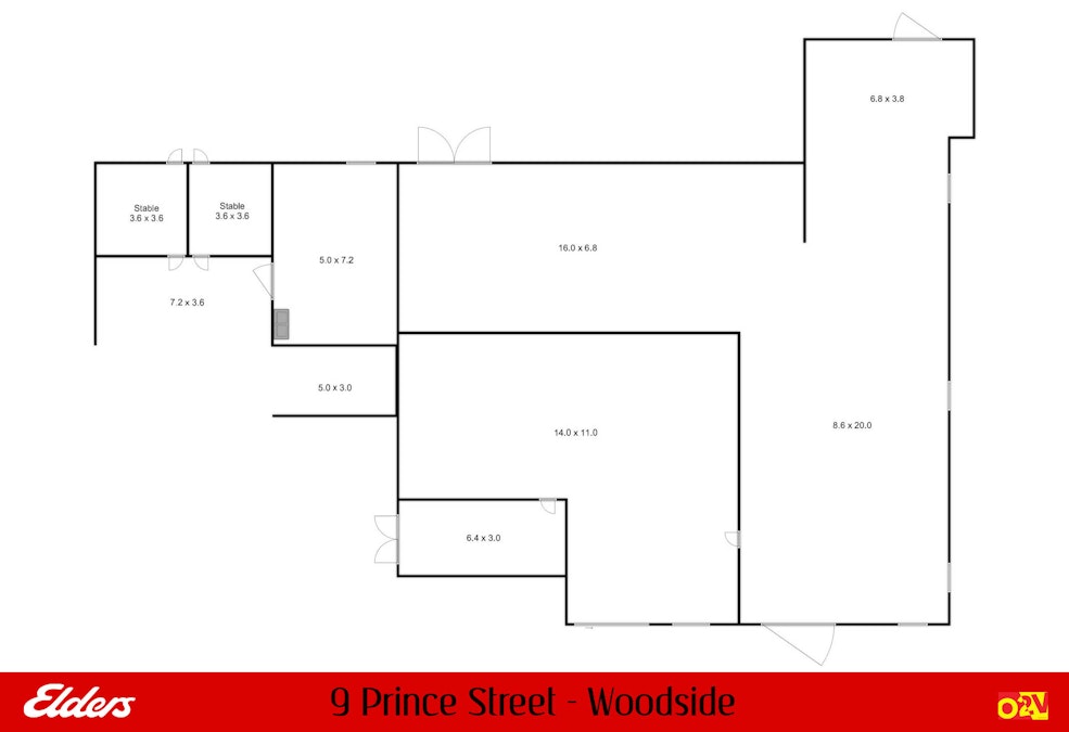 9 Prince Street, Woodside, VIC, 3874 - Floorplan 1