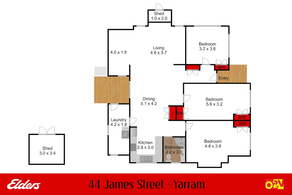44 James Street, Yarram, VIC, 3971 - Floorplan 1