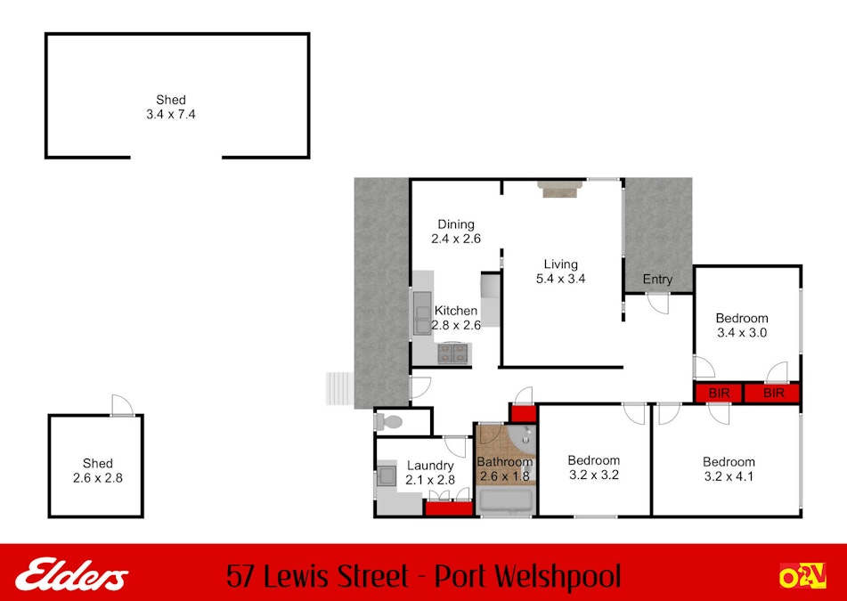 57 Lewis Street, Port Welshpool, VIC, 3965 - Floorplan 1