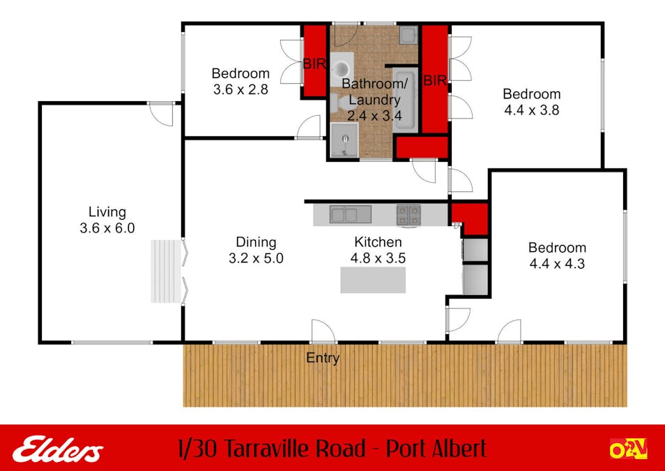 1/30 Tarraville Road, Port Albert, VIC, 3971 - Floorplan 1