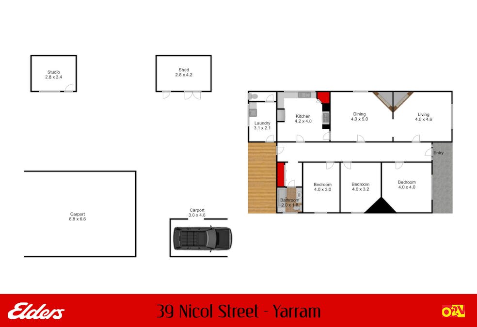 39 Nicol Street, Yarram, VIC, 3971 - Floorplan 1