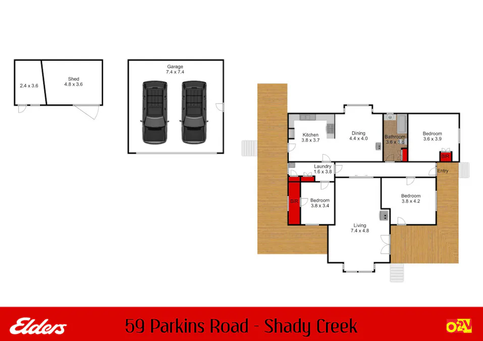 59 Parkins Road, Shady Creek, VIC, 3821 - Floorplan 1