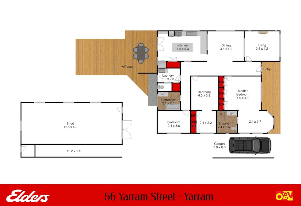 56 Yarram Street, Yarram, VIC, 3971 - Floorplan 1