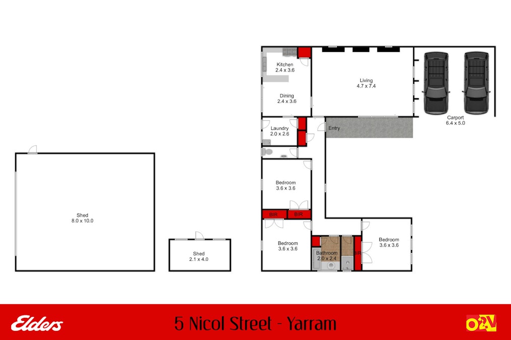 5 Nicol Street, Yarram, VIC, 3971 - Floorplan 1