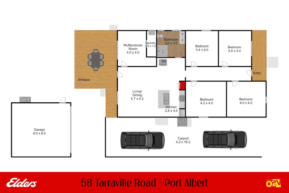 58 Tarraville Road, Port Albert, VIC, 3971 - Floorplan 1