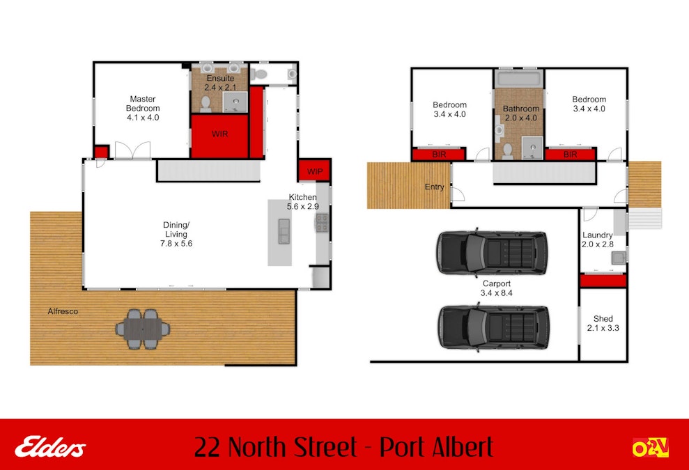 22 North Street, Port Albert, VIC, 3971 - Floorplan 1
