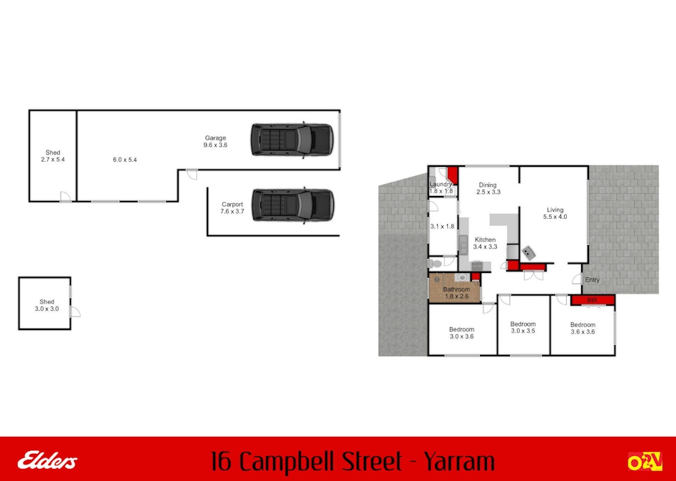 16 Campbell Street, Yarram, VIC, 3971 - Floorplan 1