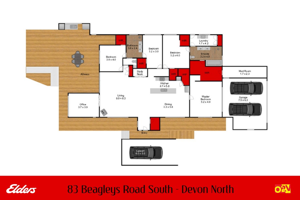83 Beagleys Road South, Devon North, VIC, 3971 - Floorplan 2