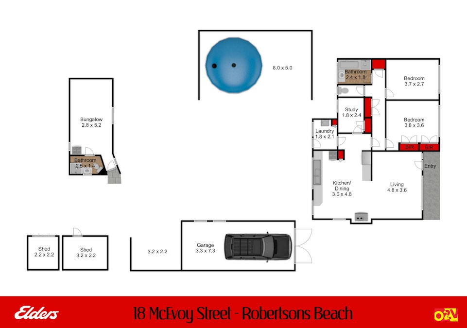 18 Mcevoy Street, Robertsons Beach, VIC, 3971 - Floorplan 1