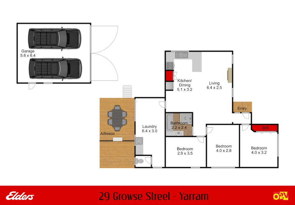 29 Growse Street, Yarram, VIC, 3971 - Floorplan 1