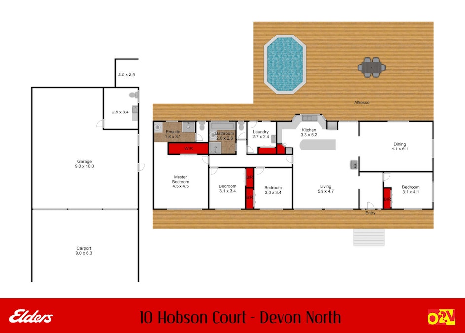 10 Hobson Court, Devon North, VIC, 3971 - Floorplan 1